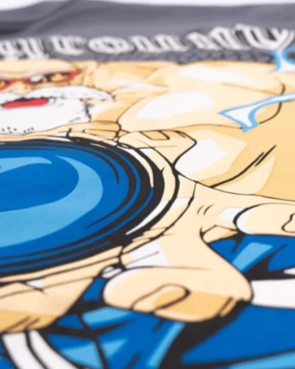 Camiseta Oversize Master Roshi Grey