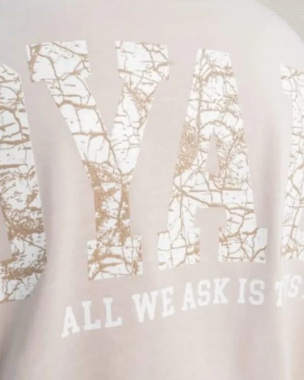 Camiseta Oversize Loyalty Beige