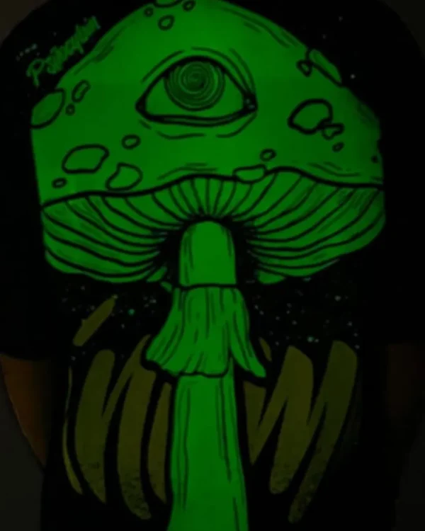 Camiseta Oversize Dynamo Mushroom Black