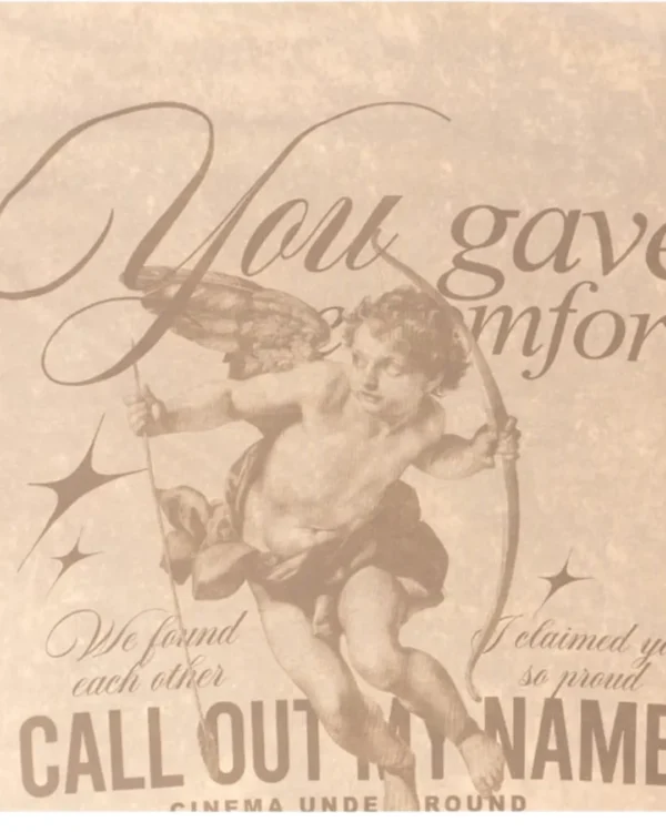 Camiseta Oversize Call Out My Name Acid Wash