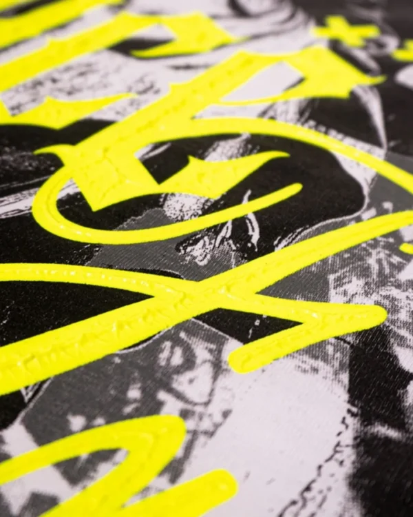 Camiseta Oversize Justice Abstract Full Print