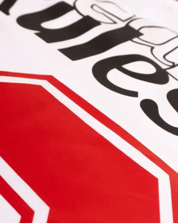 Camiseta Oversize Jersey Do Not Be Afraid White