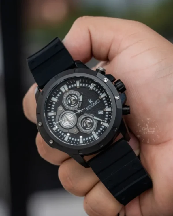 Reloj KOSMO Tactical Chrono "Stealth Black"