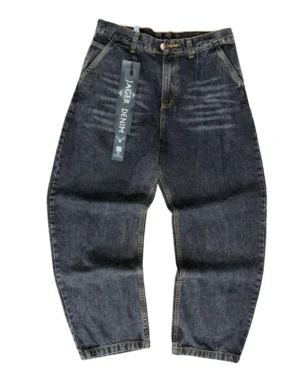 Jean Baggy "Jager Denim - Acid Black & Copper"