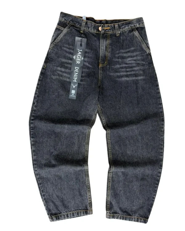 Jean Baggy "Jager Denim - Acid Black & Copper"