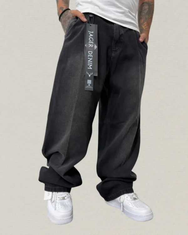 Jean Baggy "Jager Denim - Black Acid"