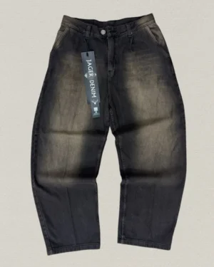 Jean Baggy "Jager Denim - Sunwashed Black"