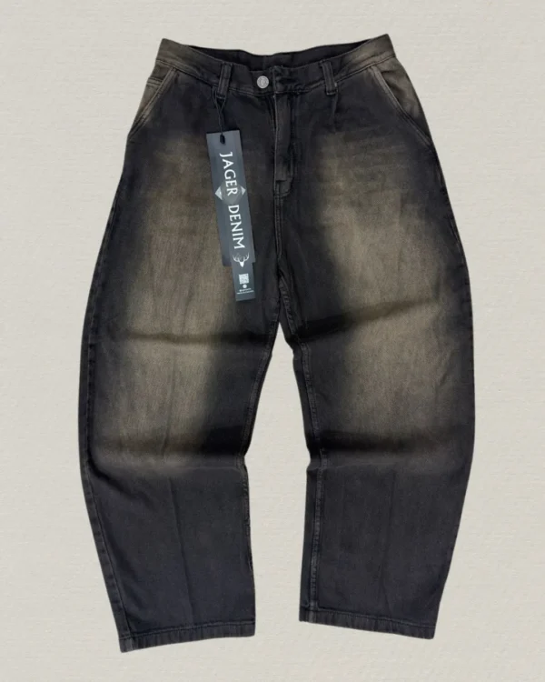 Jean Baggy "Jager Denim - Sunwashed Black"