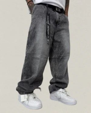 Jean Baggy "Jager Denim - Grey Acid"