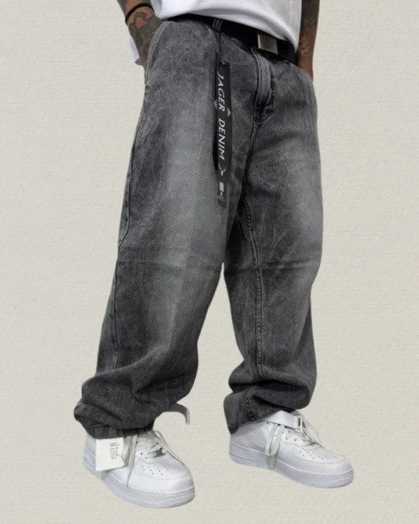 Jean Baggy "Jager Denim - Grey Acid"