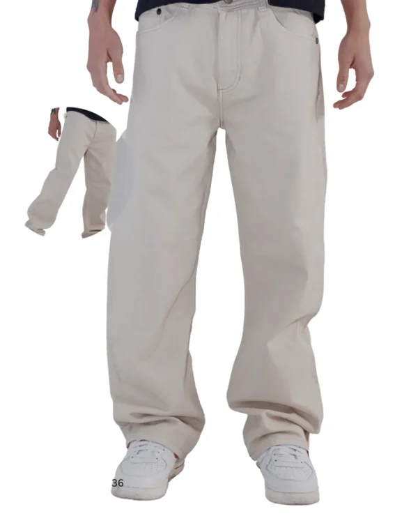 Jean Oversize "Jager Denim - Sand Beige"