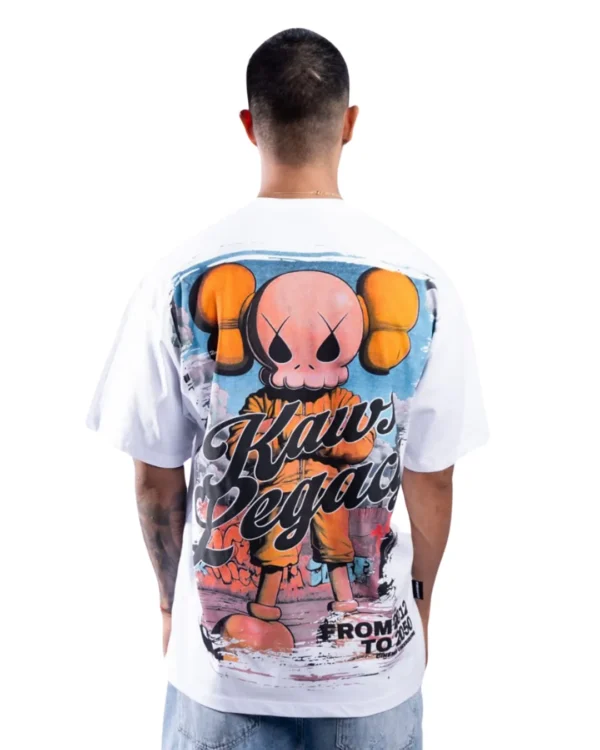 Camiseta Oversize Kaws Legacy White