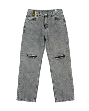 Jean Oversize "Jager Denim - Grey Marble Rip"