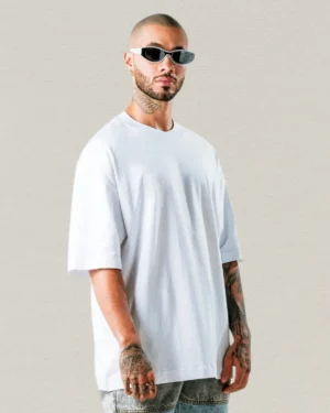 Camiseta Oversize Básica "White Pure"
