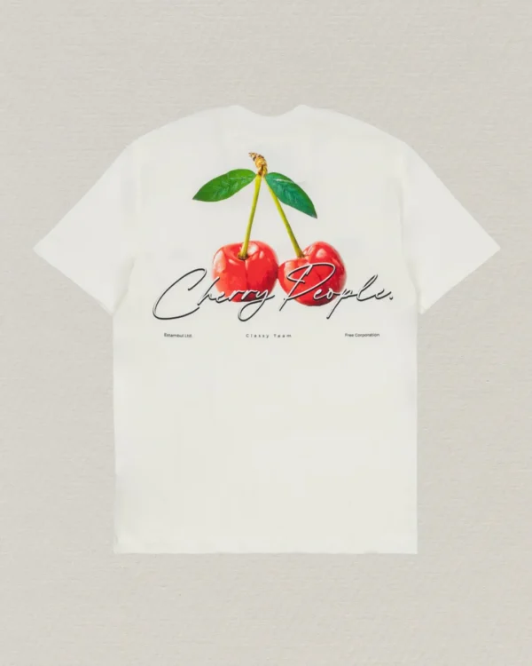 Camiseta Regular Cereza