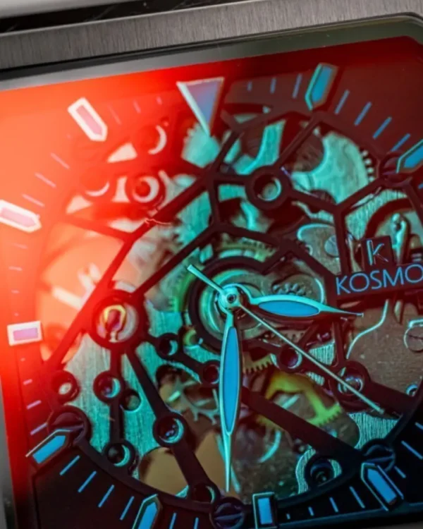 Reloj KOSMO Square Skeleton