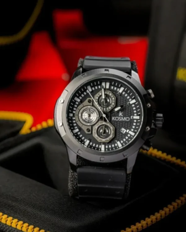 Reloj KOSMO Tactical Chrono "Stealth Black"