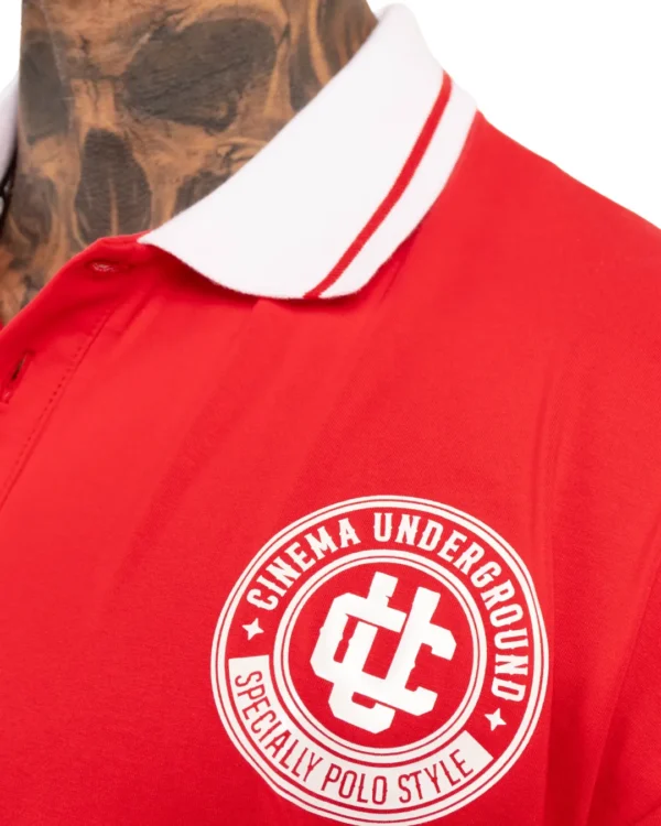 Camiseta Polo Premium Specially Red