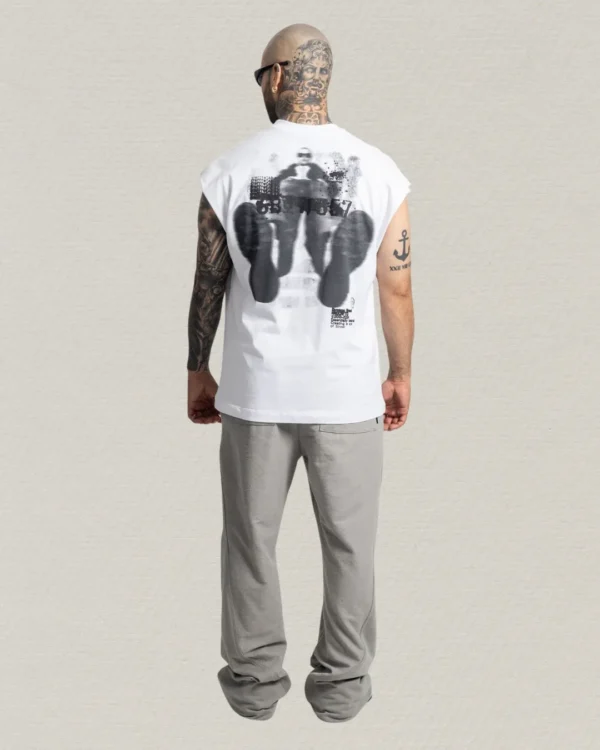 Camisilla con Mangas Elaboradas