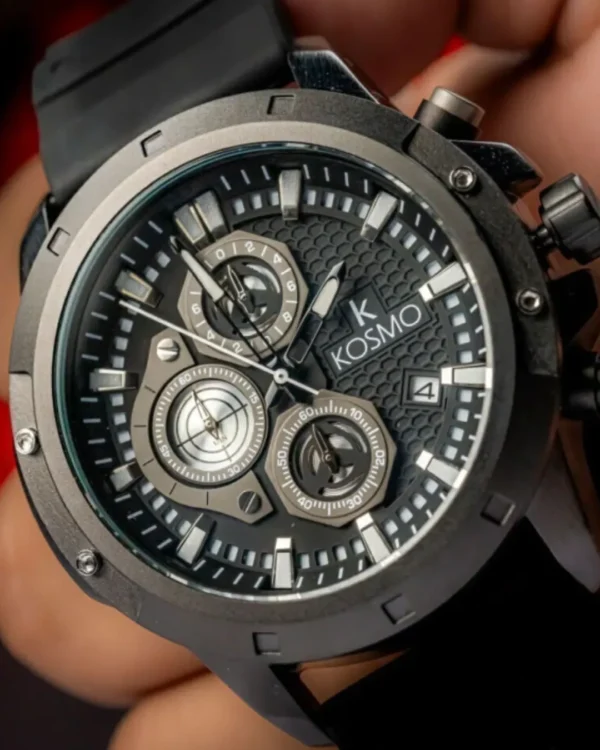 Reloj KOSMO Tactical Chrono "Stealth Black"