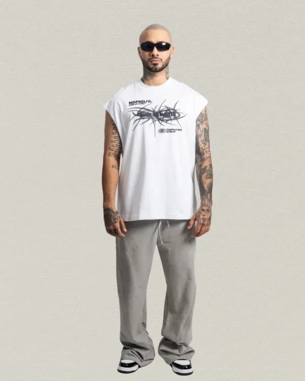 Camisilla con Mangas Elaboradas