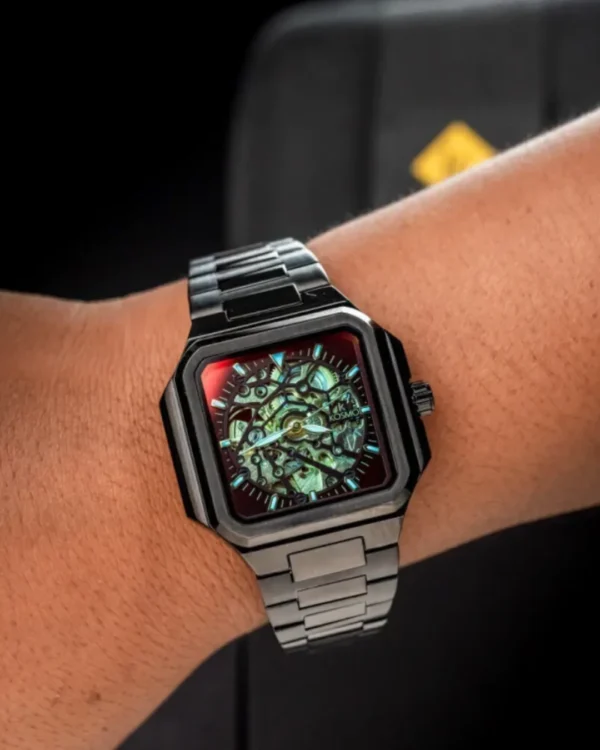 Reloj KOSMO Square Skeleton