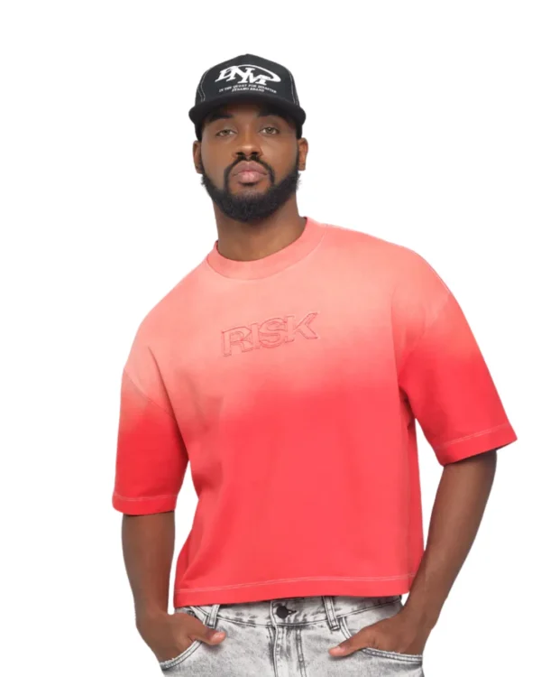 Camiseta Boxy Fit Degrade