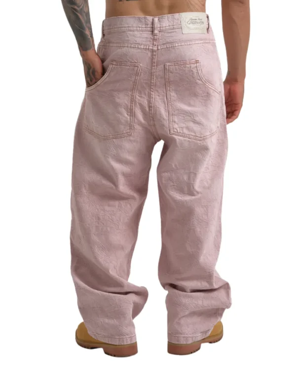 Jean Baggy Jean Baggy Garden rosado