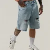 bermudas Bermuda Rotos Denim