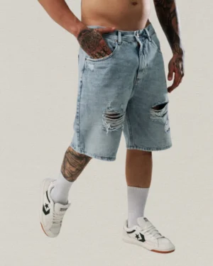 Bermuda Rotos Denim