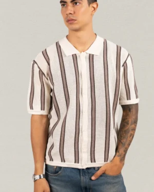 Camisa Boxy Fit Tejid