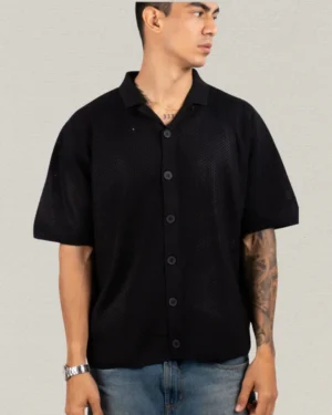 Camisa Boxy Fit Tejid