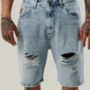 bermudas Bermuda Rotos Denim