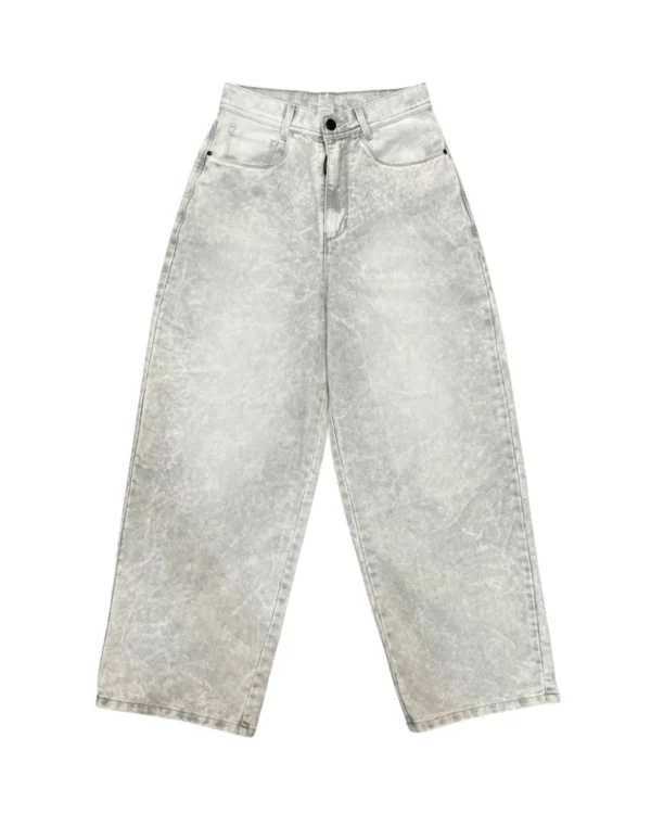 Jean Baggy Grey Wash
